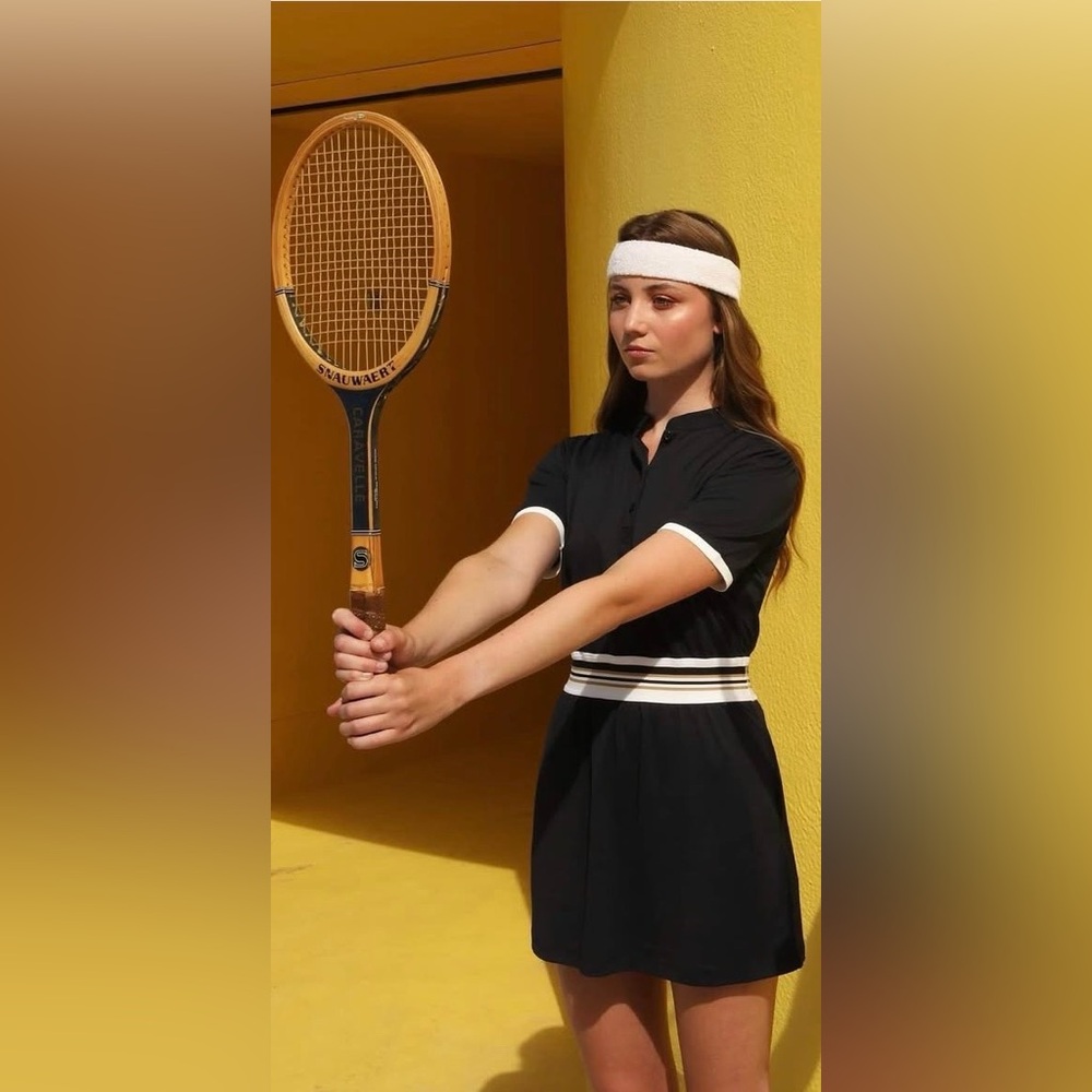 Vieux Jeu Liza Dress
Black
Short Sleeve
Tennis
Golf
Pickle Ball
Prep
Athletic
XS